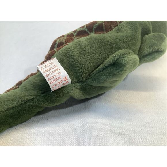 TY Beanie Baby Ally the Alligator -1994-MWMT - Picture 3 of 3